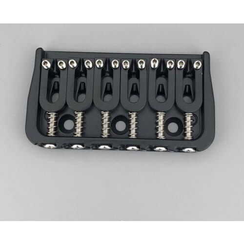 Hipshot Style 6 String Electrice Guitar Fixed Bridge Black