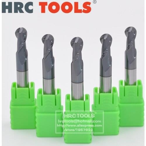 K29-R10x40Hx20Dx100L tungsten steel carbide ballnose end mill cnc milling cutter hrctools