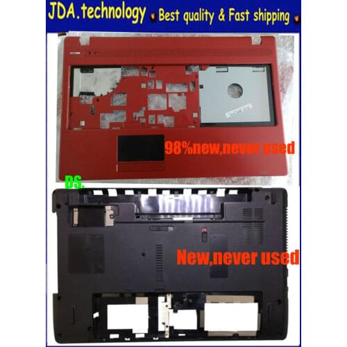 MEIARROW New/Orig Red for ACER ASPIRE 5551 5251 5741 5741Z 5741ZG 5742G 5551G 5251G palmrest upper cover & Bottom case
