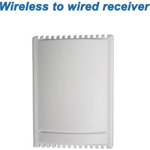 Multi-Function Receiver 4 Channels Magnetic Alarm Contacts Intelligent Wireless to Wired Convertor Receiver, Free Shipping