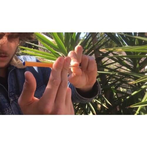 Pen2Pen by Olivier Pont (DVD and Gimmicks - Street magic trick,illusion,close up magic,fun,bar trick