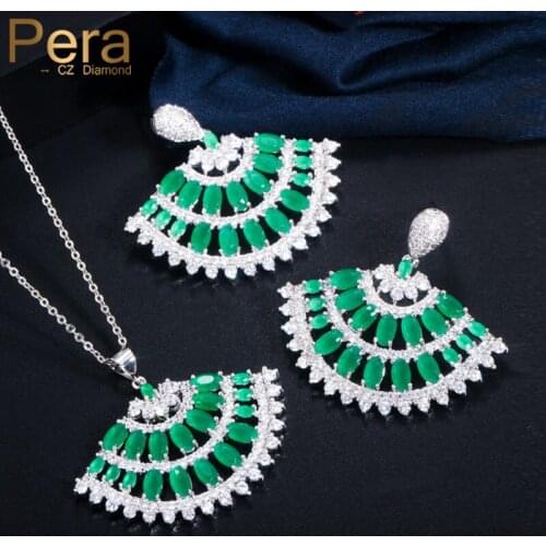 Наборы с драгоценными камнями Pera CZ China At AliExpress