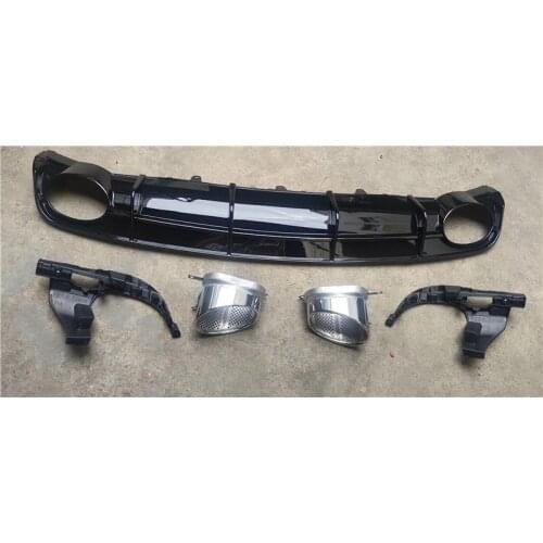 Suitable For Audi A4 Refitting S4 Tailpipe Rs4 Taillip B8 / B9 Exhaust Pipe