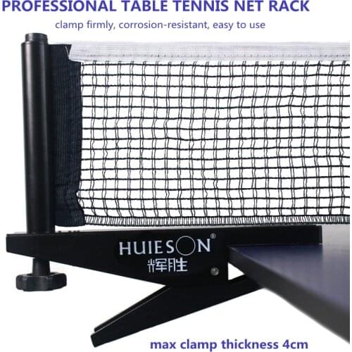 Professional Table Tennis Net Rack Thickened Clamp Type Clamp 4 cm Ping Pong Net Rack Outdoor Home Ping Pong Sports Equipments