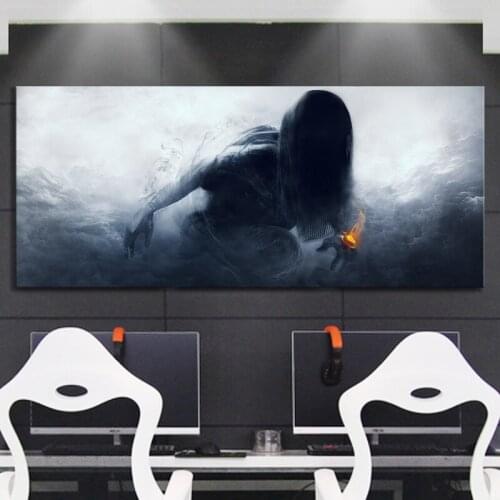 Rainbow Six SiGe Video Games Art Frameless Abstract Solider Picture on Canvas Room Wall Decor Painting Wall Papers Home Decor