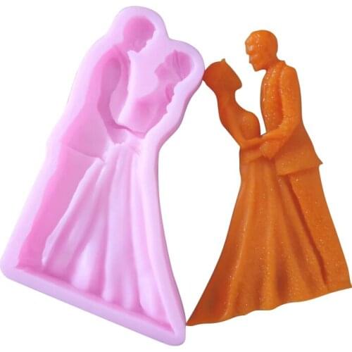 Silicone Wedding Cake Decorating Mold Diy Candy Bar Fondant Molds Creative Chocolate Mould