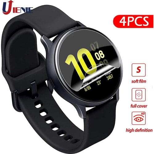 Screen Protector Film for Samsung Galaxy Watch Active 2 40mm 44mm Smart Watch Bracelet HD Full Screen Protection Guard Film