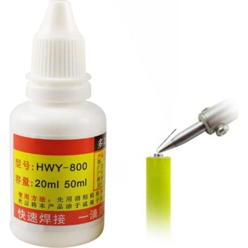 Stainless Steel Flux Soldering Stainless Steel Liquid Solder For Nickel Copper Iron Zin Plate Welding Water Liquid Flux T5UC