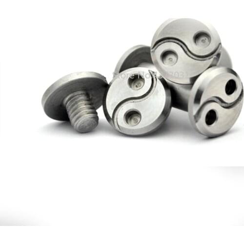 2Pieces DIY Tool Folding Knife Spindle Pair Locking Screw Tool Hook Flange Locking Screw Accessory Fk37