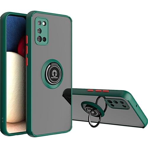 Camera Protection Magnetic Ring Holder Case For Samsung Galaxy A72 A52 A42 A32 A51 A71 S20 S21Plus Note20 Ultra Shockproof Cover