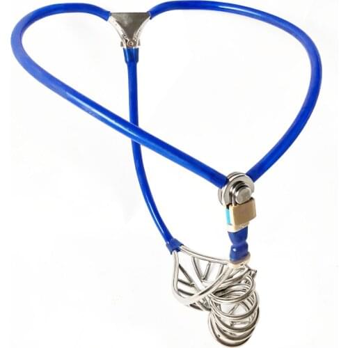 Stainless steel cockring penis cage chastity belt male invisible wear cock cages chastity devices sex toys for men cbt bdsm