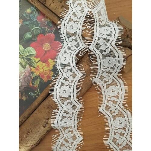 3 yards Chantilly Lace Trim Eyelash Lace Trim For Bridal Veils