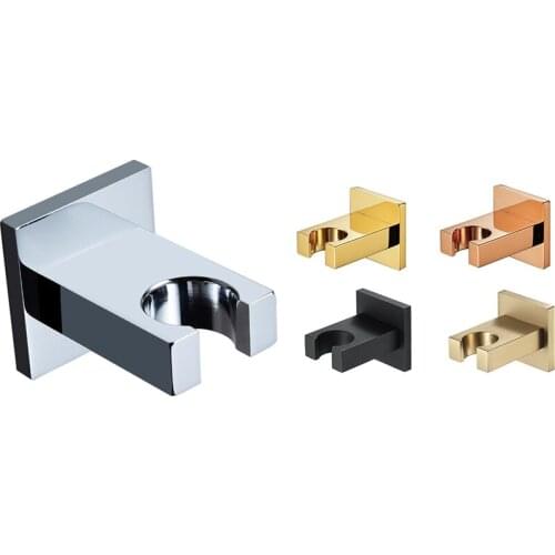 Brass Handheld Shower Spray Head Holder Bracket Wall Mount For Bathroom Hand Sprayer Bathroom Shower Accessories