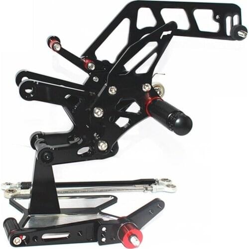 Motorcycle Adjustable Rider Rearset For Yamaha MT-10 FZ-10 2019-2020 CNC Aluminum Foot Pegs Pedal Footrest
