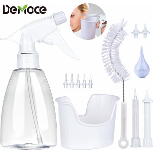 300ml Ear Wax Removal Tool Kit Ear Irrigation Washer Bottle System Ear Pick Cleaning Set With 5 Replacement Tips Bulb Syringe