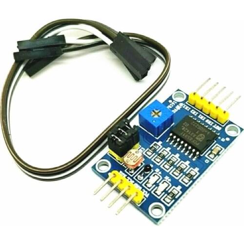 PCF8591 AD/DA conversion analog-to-digital/digital-to-analog conversion multi-channel ad acquisition to send 4 DuPont lines