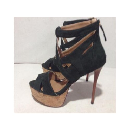 Summer open toe platform thin high heel sandal sexy cutouts gladiator sandal shoes for woman narrow band pink army green pumps