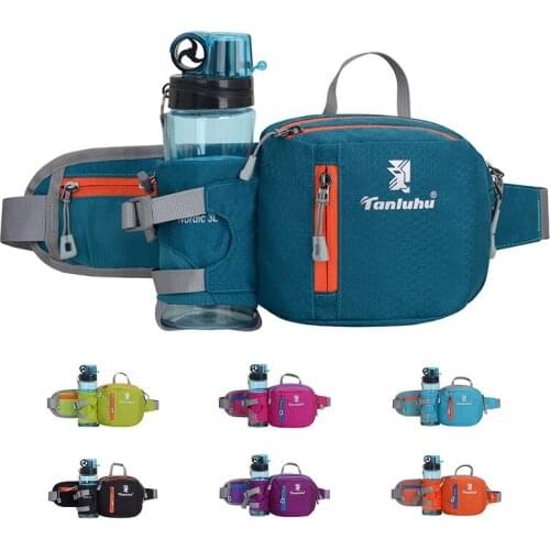 Tomule Running Bag Fitness Waist Bags Sports Portable Gym Bag Marathon Fanny Pack Water Bottle Pouch Riding Cycling Phone Pocket
