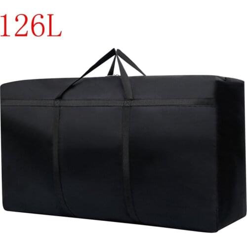 Waterproof Foldable Oxford Cloth Luggage Bag For Men High Capacity Portable Travel Clothes Storage Bags Zipper Unisex Moving Bag
