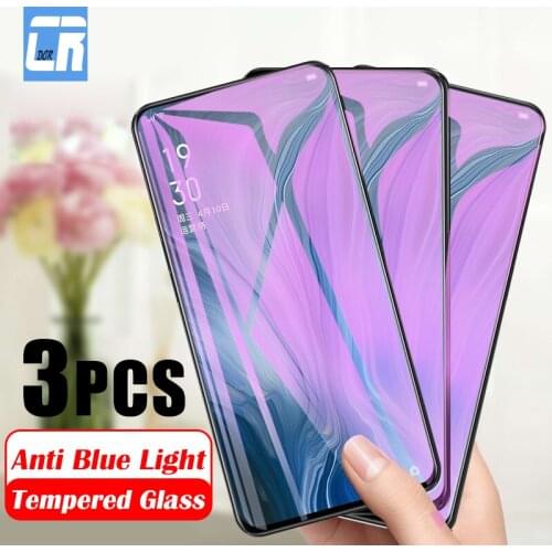 3pcs anti blue light protective glass for xiaomi 9t 10t pro 10t 9 8 lite 10i screen protector for redmi 9t k40 k30 k20 pro glass
