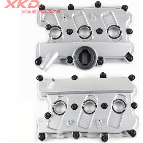 06E103471S 2pcs 1-3, 4-6 cylinder Engine Cylinder Head Valve Cover For A-udi A4 A5 A6 06E103483Q 06E103472Q