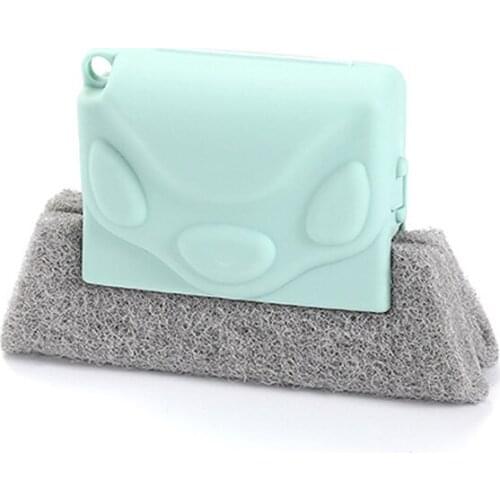 1pcs Creative Groove Cleaning Brush Quickly Clean All Corners And Gaps Detachable Door Window Track Cleaning Brushes