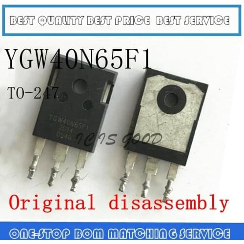 2PCS-20PCS YGW40N65F1 YGW40N65 TO-247 replace XNS40N60T SGT40N60F