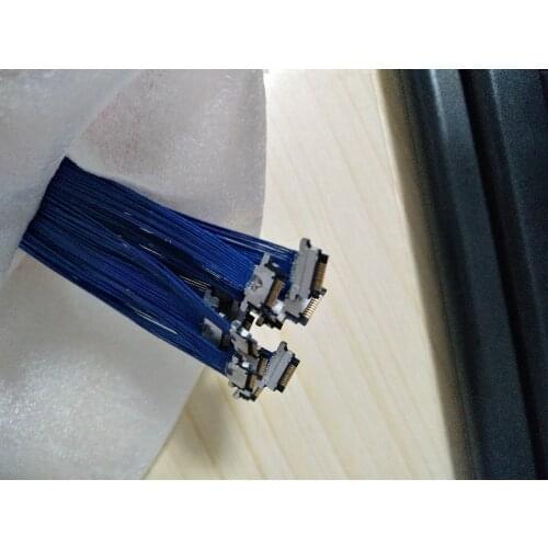 30set/lot cables 100-150mm and connector I-PEX Step 0.4 mm 10pin IPEX