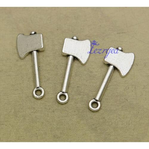 30pcs/lot--19x10mm, Antique silver plated Axe charms,DIY supplies,Jewelry accessories