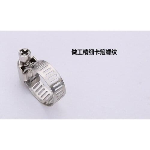 Stainless Steel 4 Points Hose Clamp 6 Points Clamp Stainless Steel Clamp
