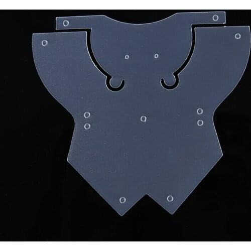 5pcs/set Durable Animals Leathercraft Template PVC Leather Template Animal DIY Sewing Pattern Stencils Craft Making