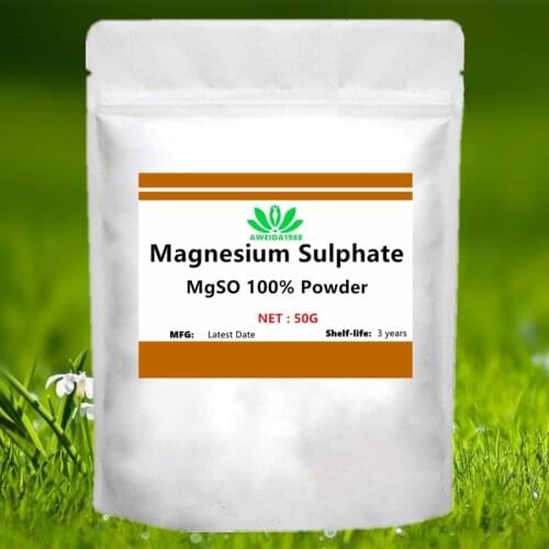 50-1000g Magnesium sulphatepowder,Magnesium sulfate,MgSO powder,anticonvulsant, eclampsia, tetanus, hypertension