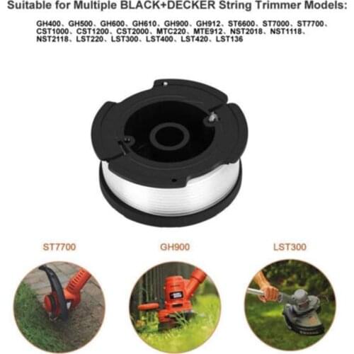 6pcs Replacement Trimmer Spool Compatible With Models AF-100-3ZP Lawn Mower Accessories