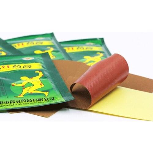 800pcs(100 bags) Vietnam Red Tiger White Strain Muscle Body Neck Back Body Massage Relaxation Herbal Plaster Pain Relief Patch