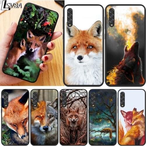 Cute Fox In Autumn Forest for Samsung Galaxy A90 5G A80 A70S A70 A60 A50 A50S A40 A30S A20S A20E A20 A2 Core A10 Phone Case