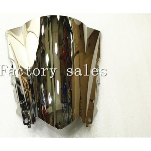 HotSale For Yamaha YZF R3 R25 2013 2014 2015 2016 silver Windshield WindScreen Double Bubble 13 14 15 16 R 25 3
