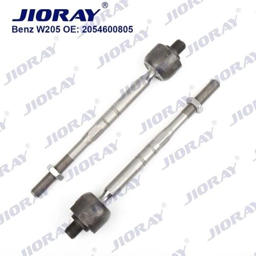 JIORAY Pair Front Axle Inner Steering Tie Rod Ends Ball Joint For Mercedes Benz C-Class W205 T-Model S205 2054600805