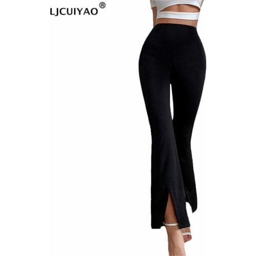 Женские трикотажные брюки LJCUIYAO China At AliExpress