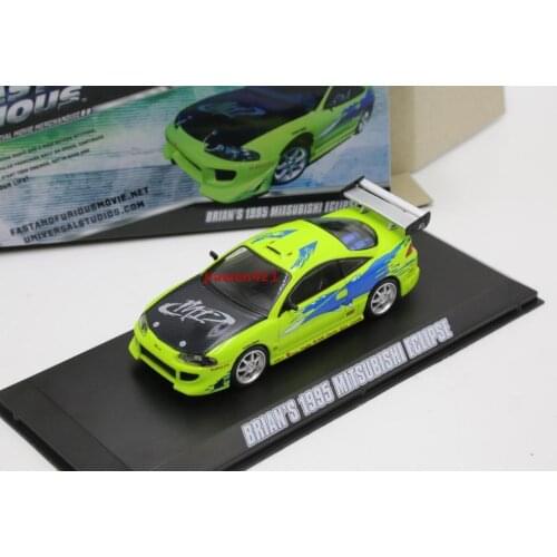 GreenLight 1:43 BRIANS 1995 Mitsubishi Eclipse Alloy model car Metal toys for childen kids diecast gift