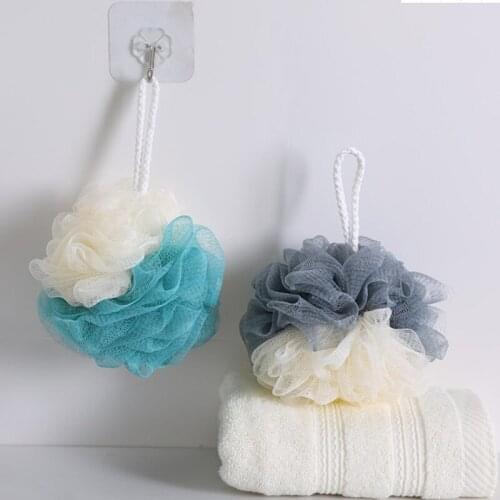Bath ball super soft large color matching bath ball Korean bath ball rubbing back bath towel bath flower bath ball
