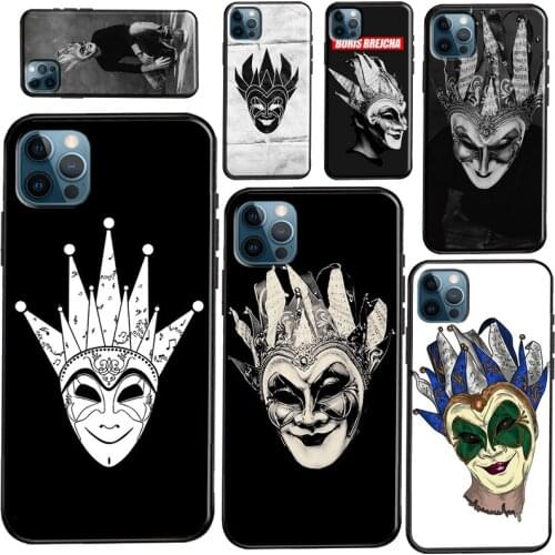 DJ Boris Brejcha Soft Phone Case For iPhone 11 Pro Max 12 Mini 6S 7 8 Plus X XR XS Max 5S SE 2020 Fundas