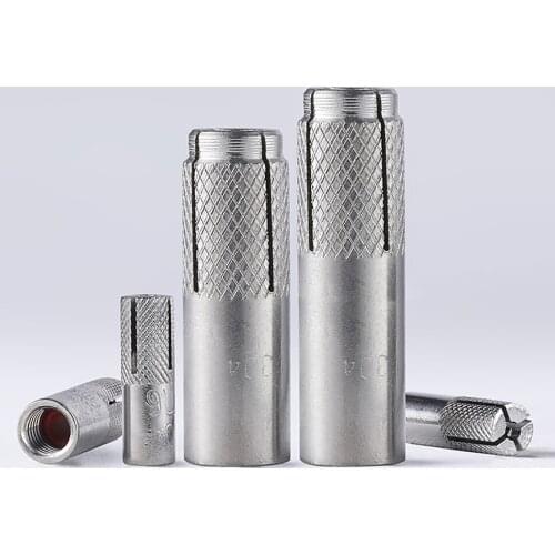 Expansion Screw M6-M16 304 Stainless Steel Anchor Internal Expansion Sleeve Bolt Expanding Implosion Top Burst Screw Pipe