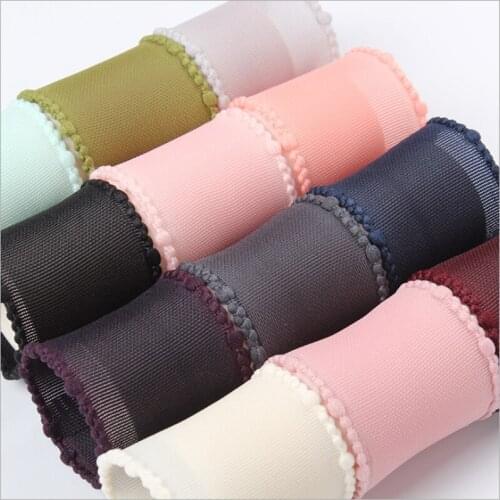 Popcorn Mesh Double Sponge Ribbon High Quality DIY Handmade Cloth 25 40 MM 1" 1-1/2 Inch