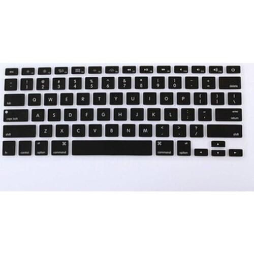 Wholesale US Silicone Laptop keyboard Skin Protector Cover Protective film Guard for Apple Macbook Air Retina 13 15 17 Air 13