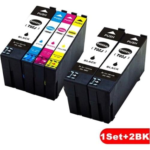 Compatible Ink Cartridge For EPSON T405 405XL 405 WorkForce Workforce WF-7830DTWF/WF-7840TWF/WF-7310DTW/WF-7835PRINTER 3BK1C1M1Y