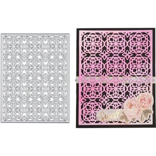 YaMinSanNiO Background Dies Frame Metal Cutting Dies New 2019 for Card Making Scrapbooking Dies Embossing Paper Stencil Dies