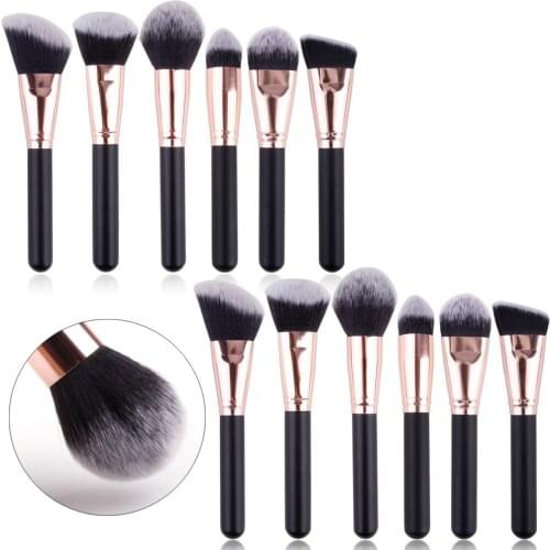 1Pcs Makeup Brushes Foundation Blush Concealer Powder Highlighter Contouring Brush High Quality Soft Face Make up Accessories