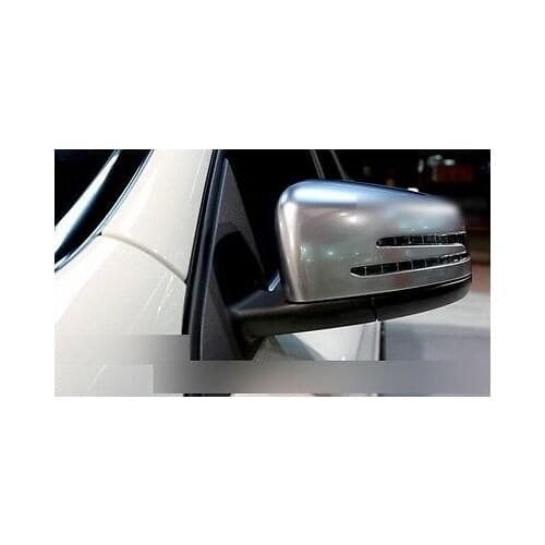 15-16 For Benz GLE w166/Coupe C292 Matt Chrome Side Door Mirror Cover Trim 2PS