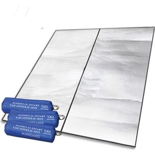 200*250 moisture mat climbing cloth picnic tent portable bed waterproof blanket camp for outdoor folding sleeping cot