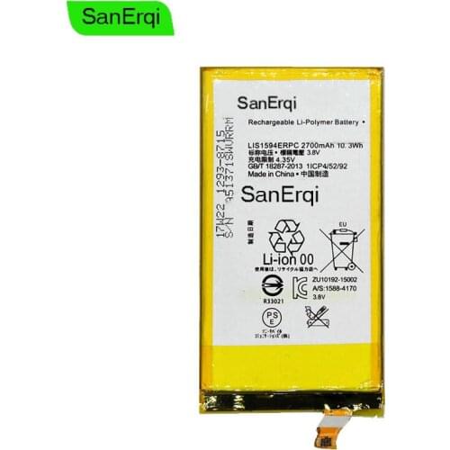 5pcs LIS1594ERPC 3500mAh Battery for Sony Z5 compact Z5C Z5 mini E5823 E5803 Z5mini Cell phone
